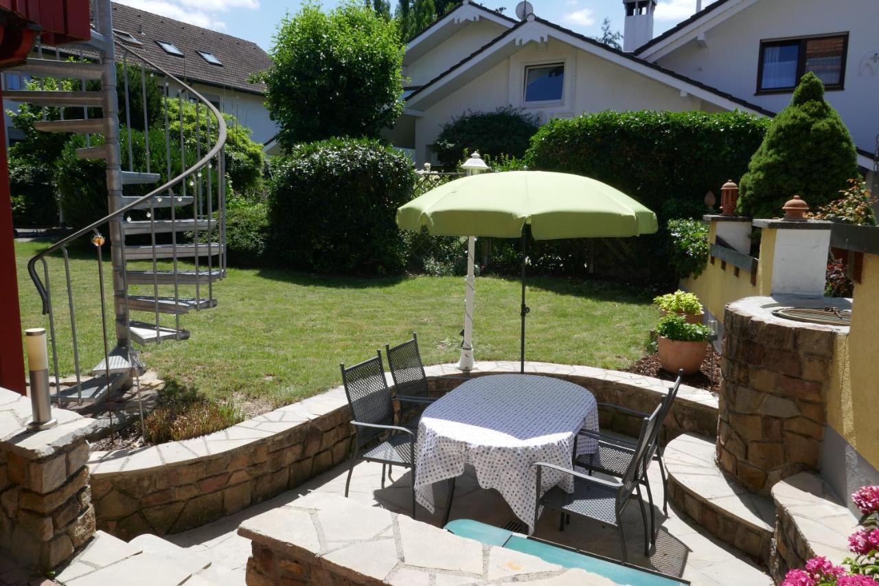 2 Zi - Fewo Schwarzwaldliebe Im Hexental, Terrasse Bollschweil Bagian luar foto